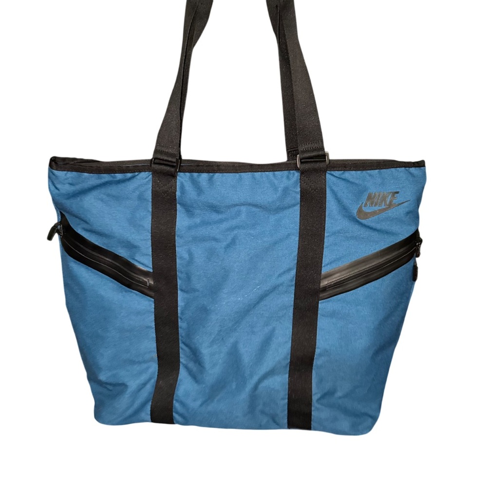 Nike Black and Blue Tote Bag